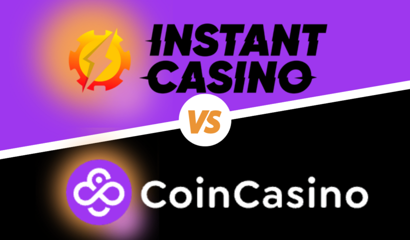 The Top 2 Crypto Casinos Compared: InstantCasino.com vs. CoinCasino.com